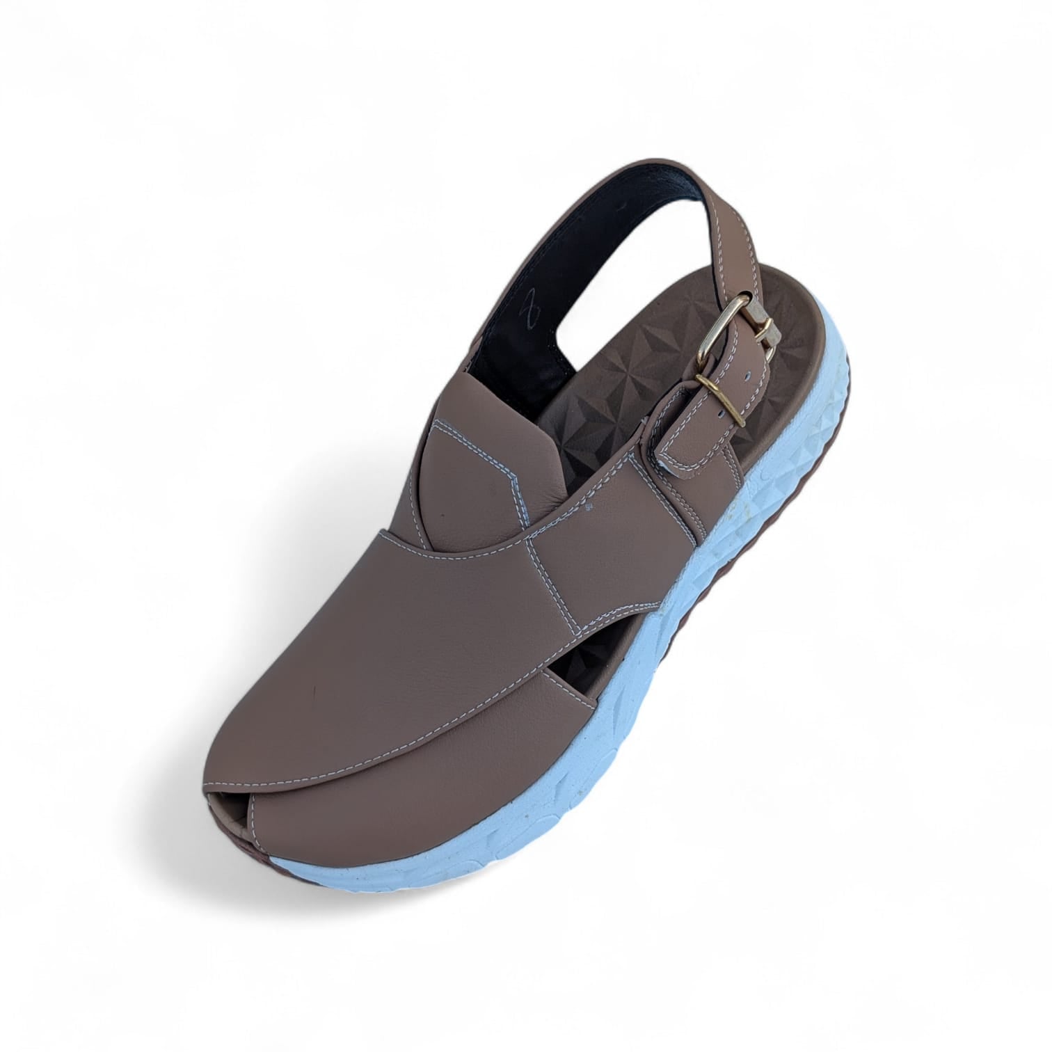 Coffee Brown Peshawari Sketchers Chappal